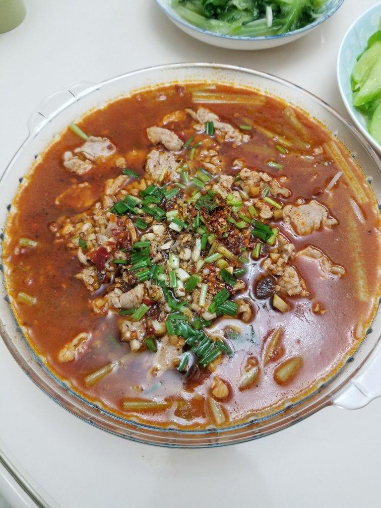堂妈小厨——水煮肉片