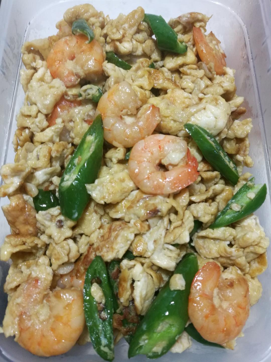 虾仁滑蛋