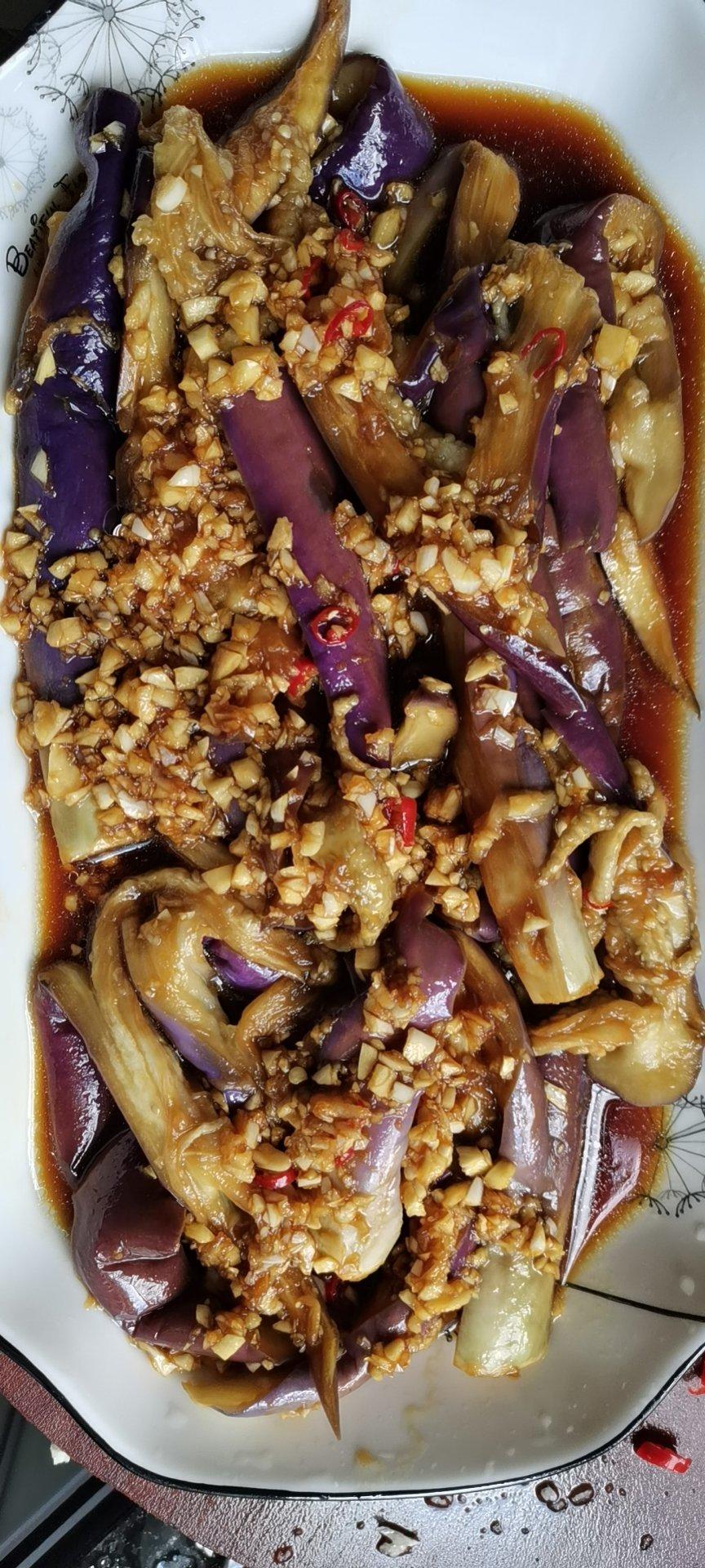 超级下饭蒸茄子