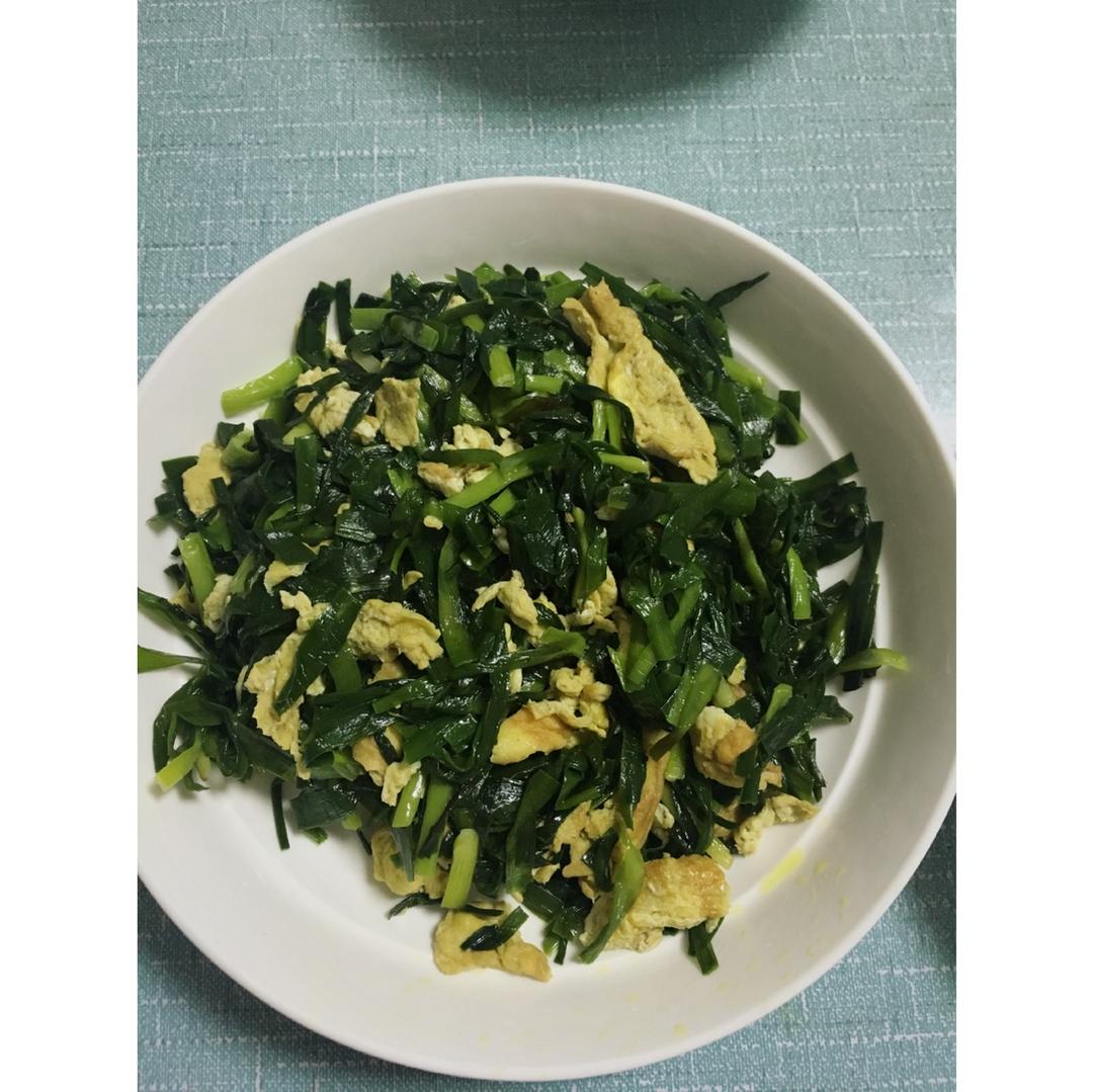 快手韭菜炒鸡蛋