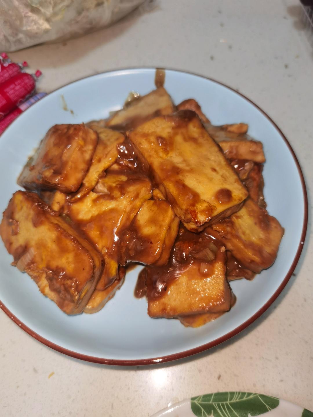 豆腐这样烧好吃的汤汁都不剩，大人孩子都爱吃😋