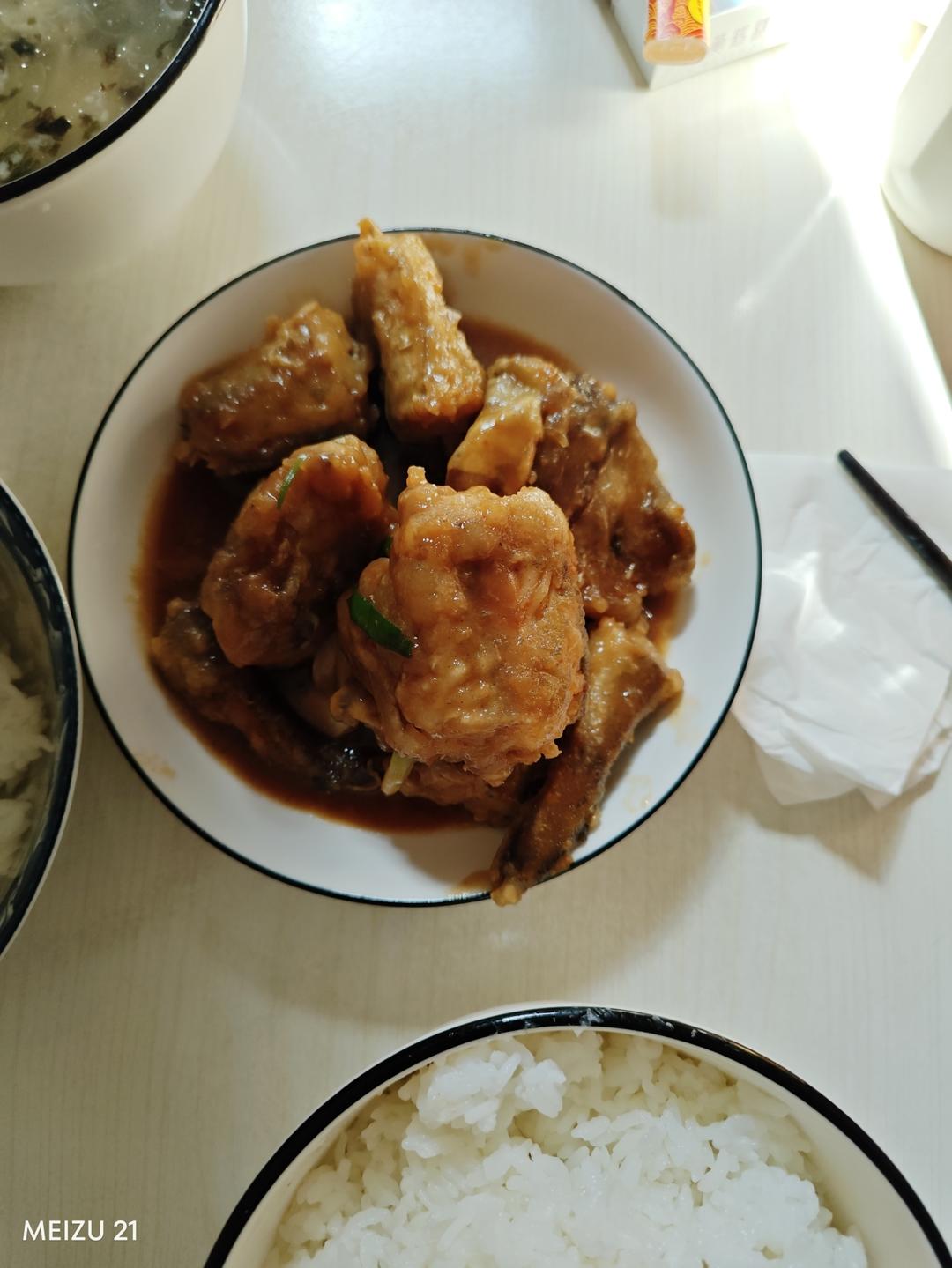 红烧鳕鱼（明太鱼）