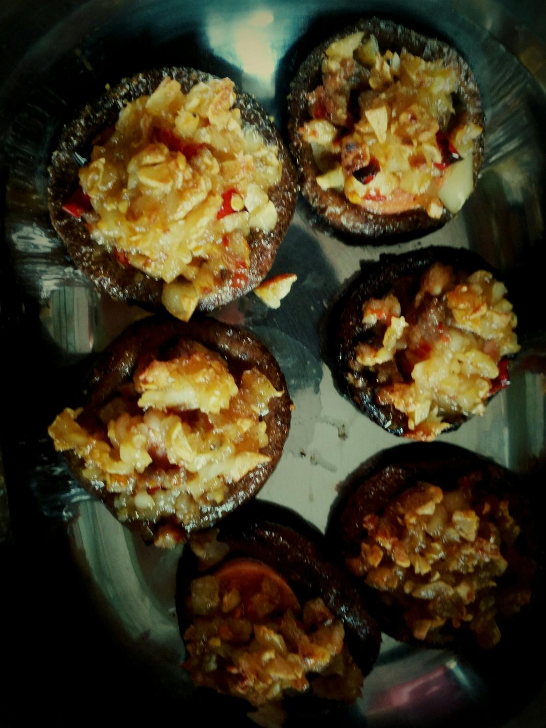 蒜蓉孜然烤香菇