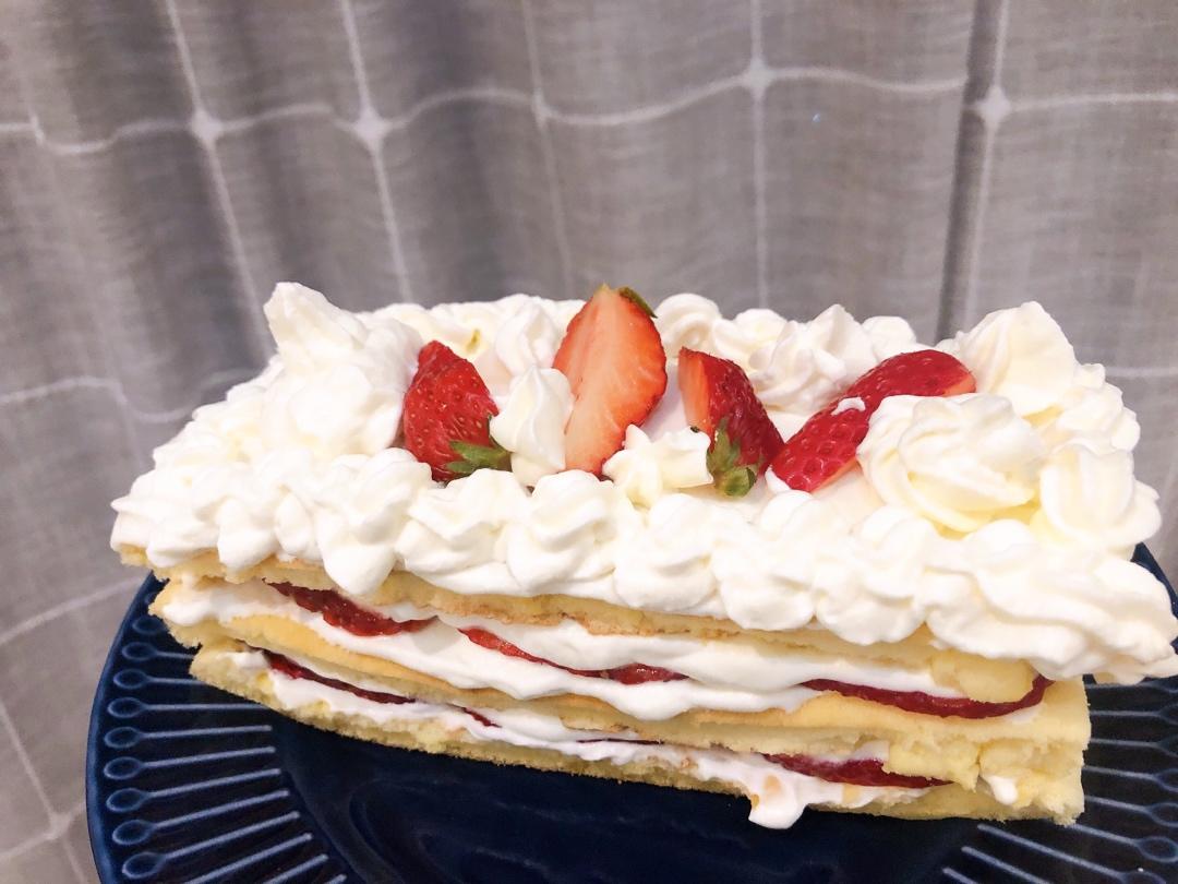 草莓城堡蛋糕『零失败超好吃颜值担当』