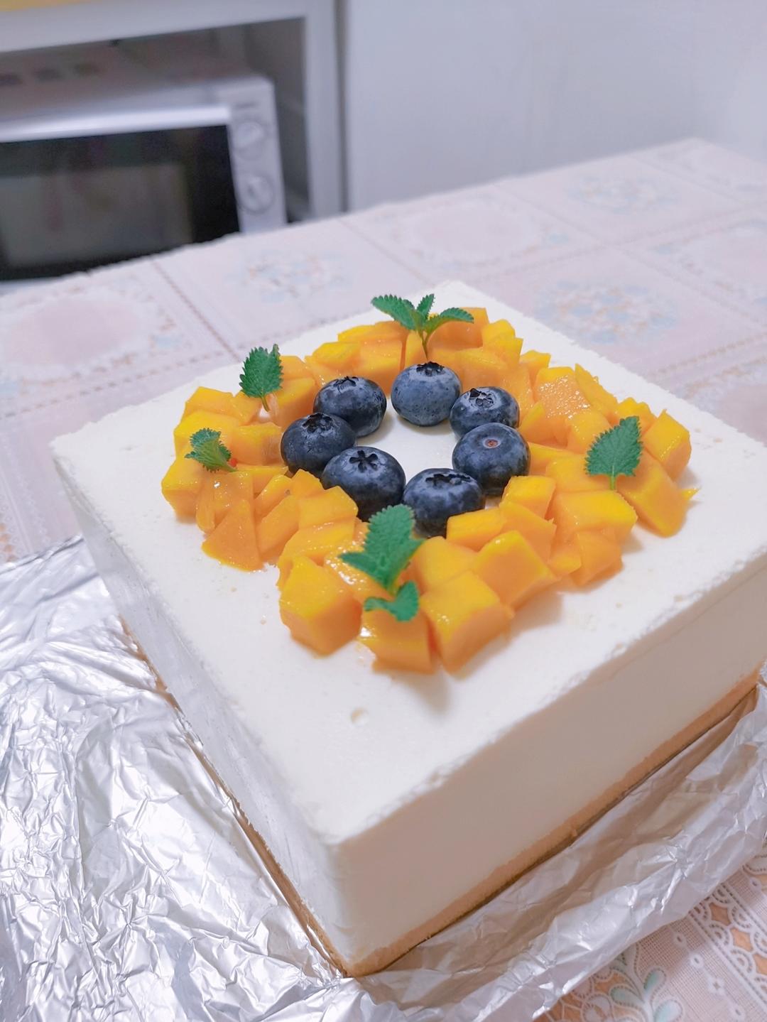 三重芒果慕斯蛋糕