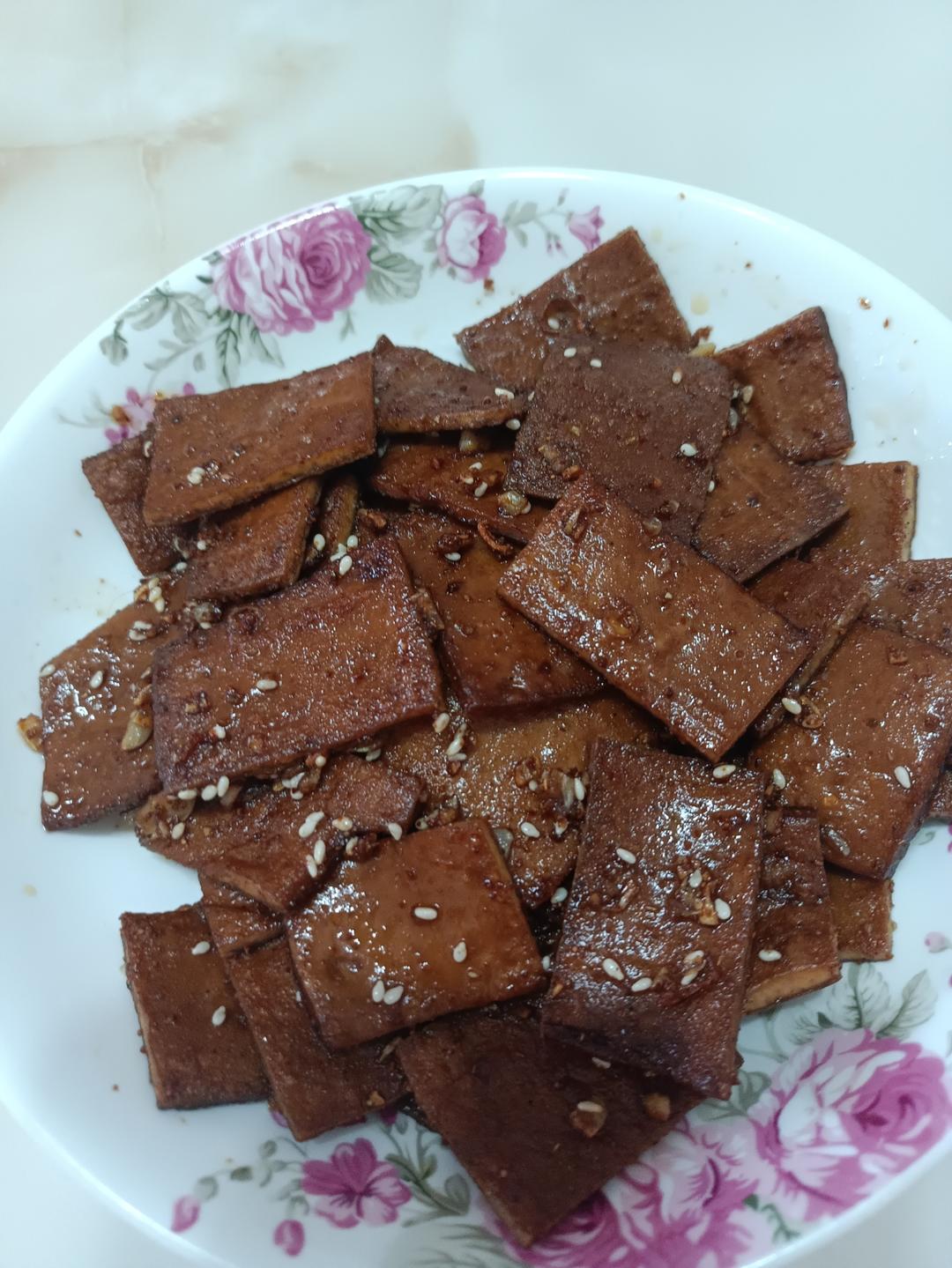 下酒解馋小零食之麻辣豆干