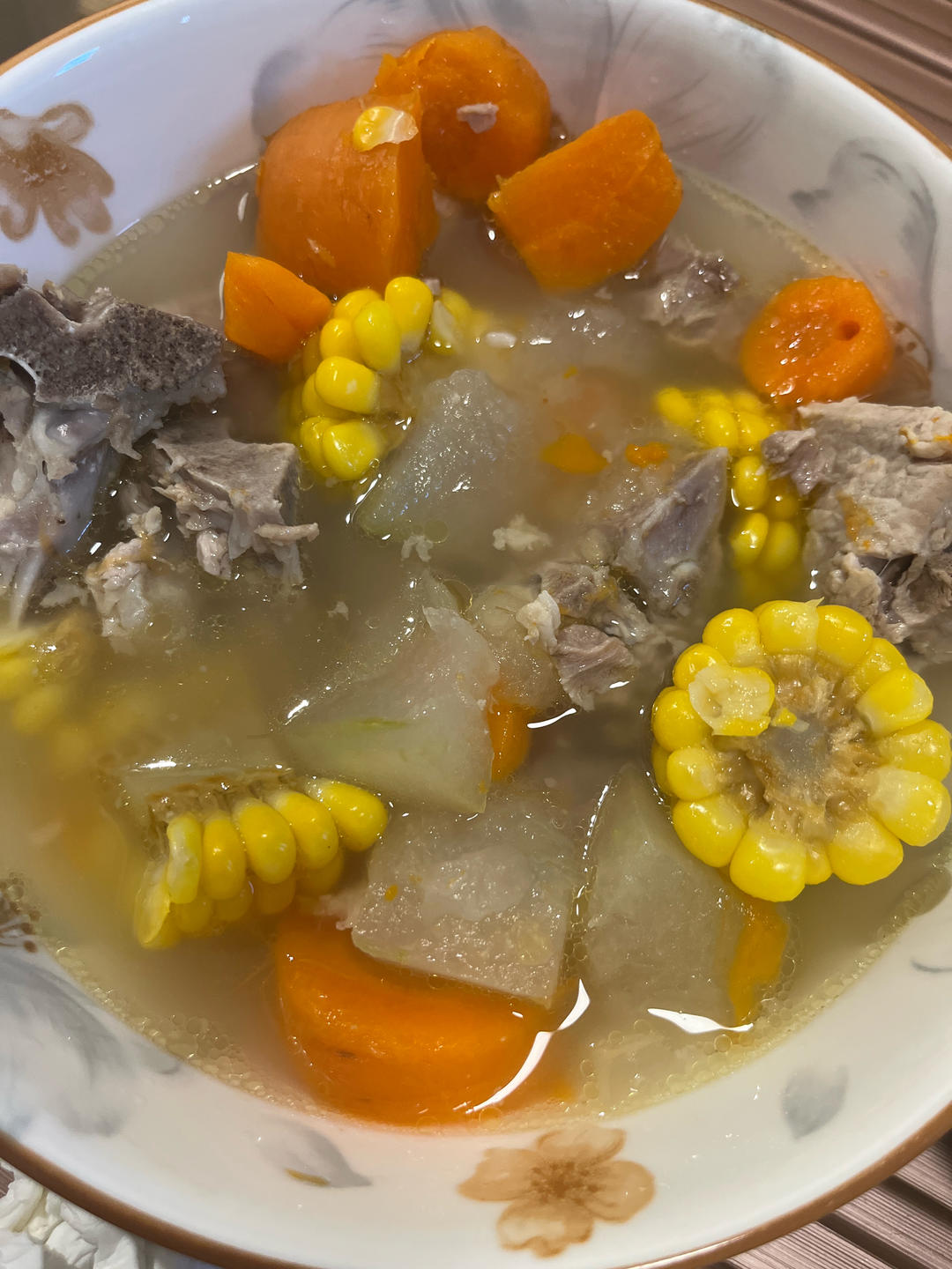 冬瓜排骨汤电饭煲版