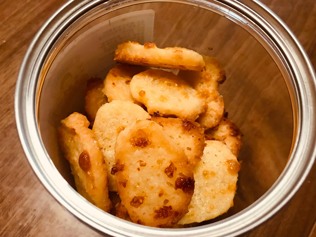 免打发❗️零失败❗️黄金芝士咸味饼干❗️