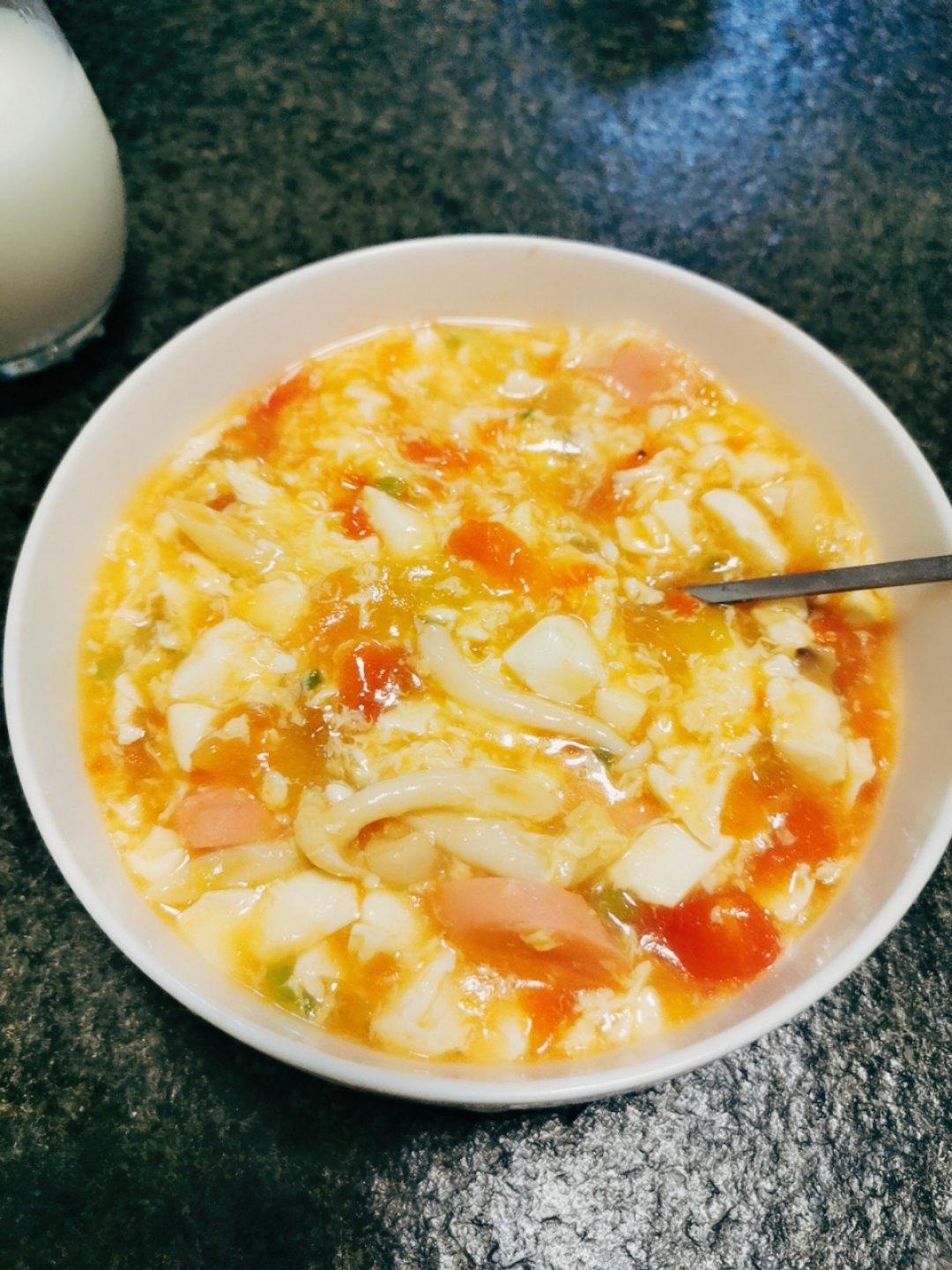 减肥食谱【水晶豆腐羹】手残党也会