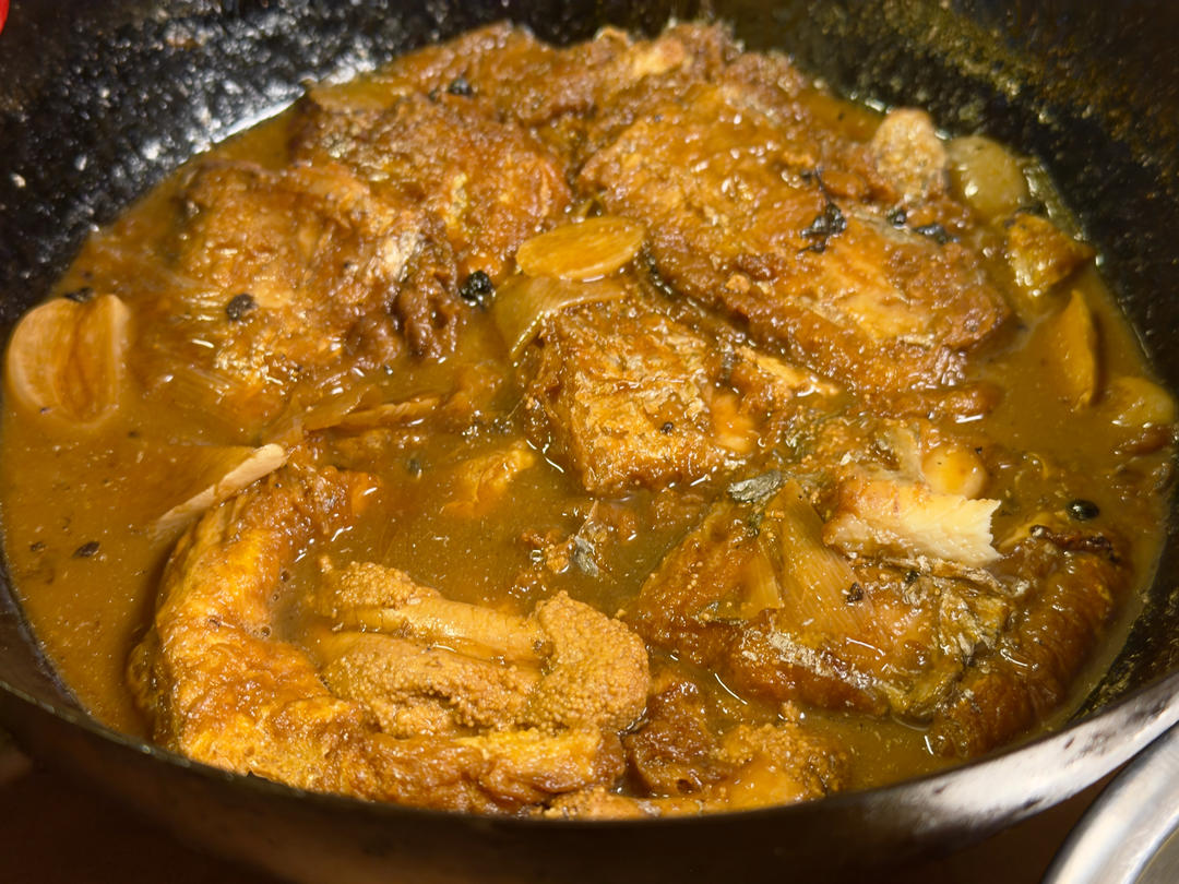 家常家的糖醋炖带鱼