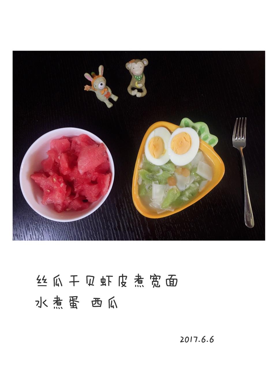 恬恬的辅食