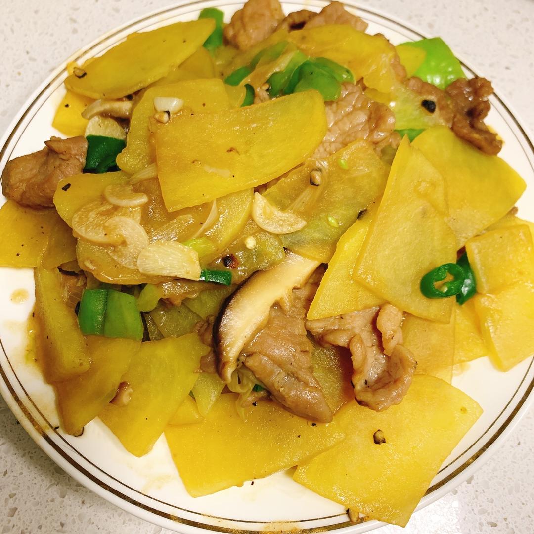 土豆炒牛肉