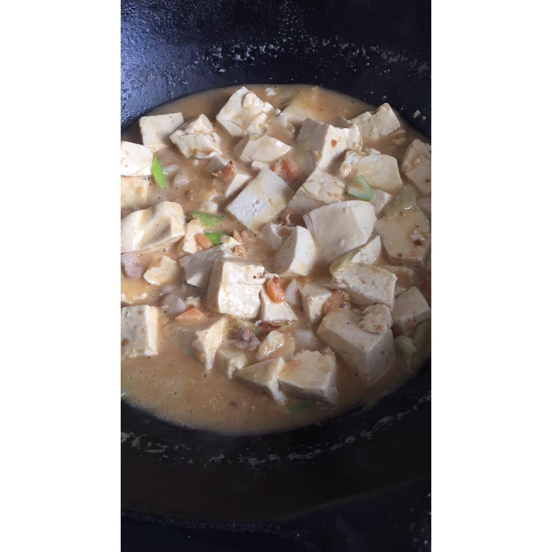 咸蛋烧豆腐～～孩子爱吃的下饭菜！