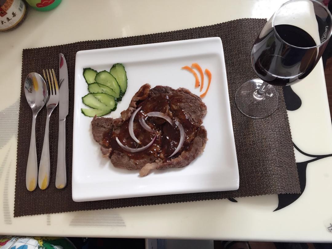 黑椒牛排