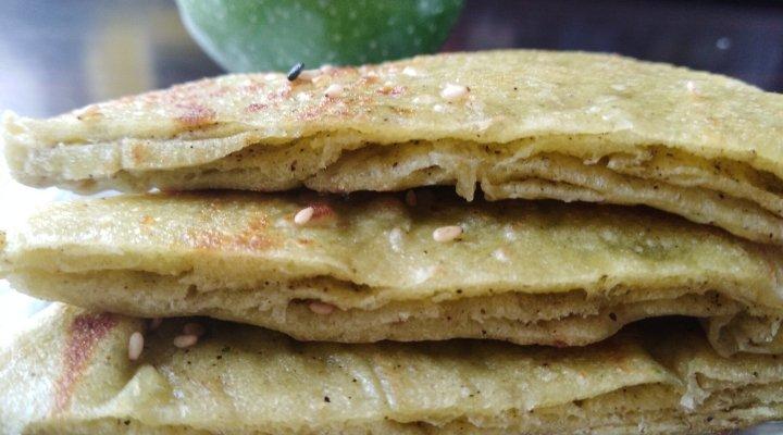 椒盐发面饼 Sesame Pancake