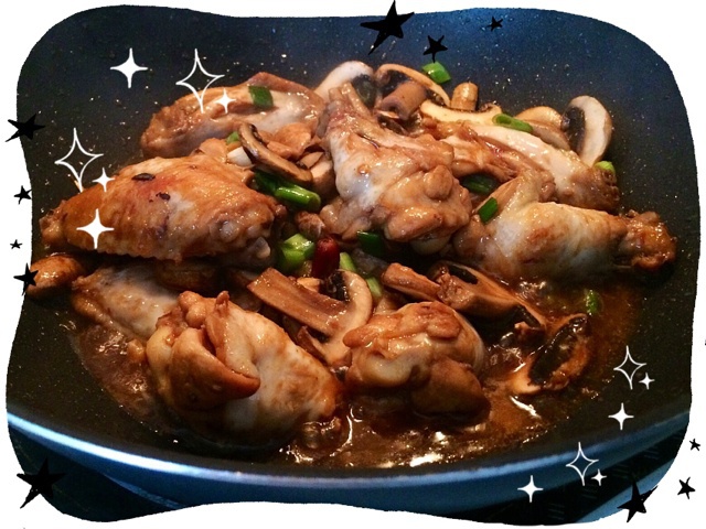 蚝油蘑菇鸡翅