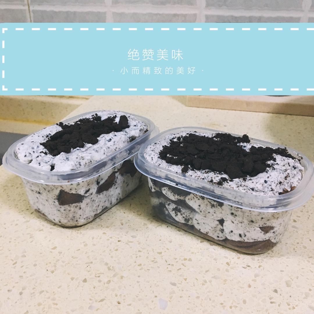 好吃到流泪的奥利奥咸奶油盒子蛋糕
