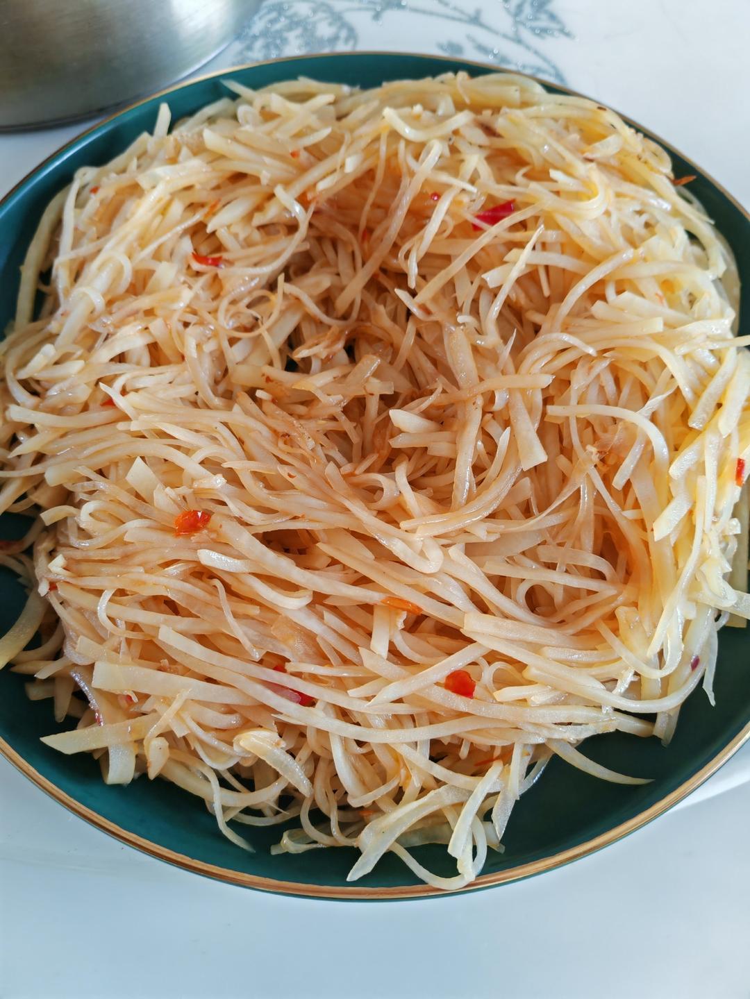 超级无敌下饭菜～酸辣土豆丝