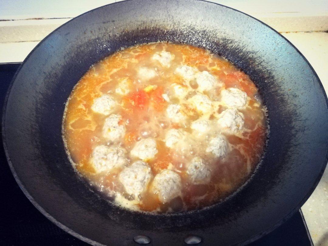 肉丸番茄汤