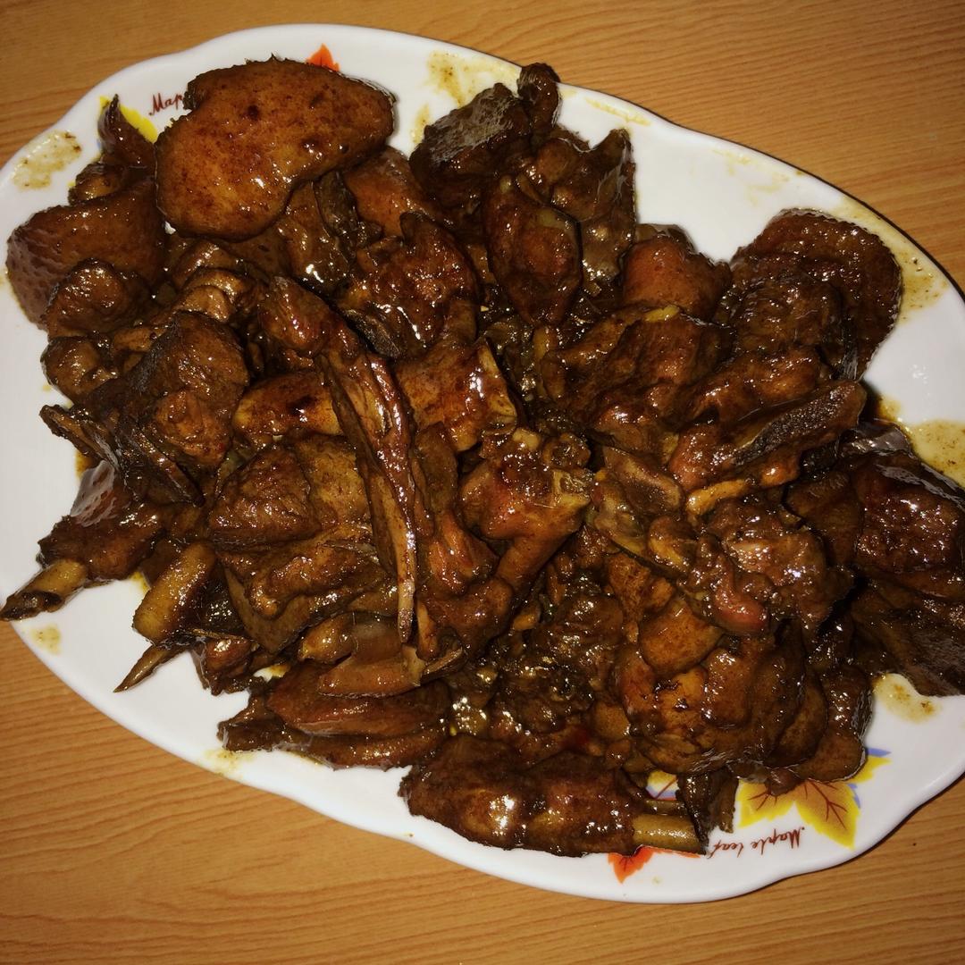 红烧鸭肉