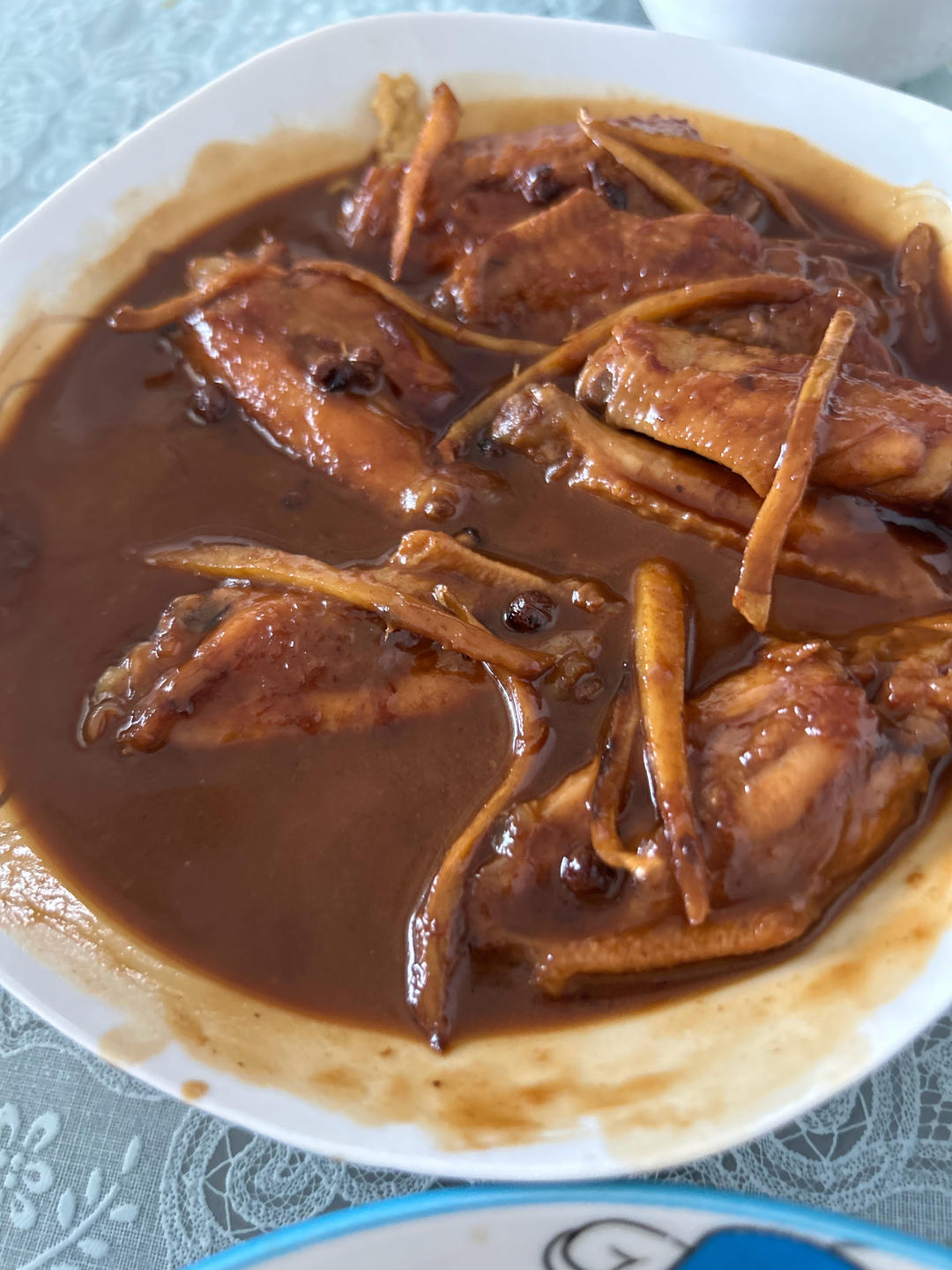 红烧鸡翅（鸡腿、鸡肉）非常快手！！！