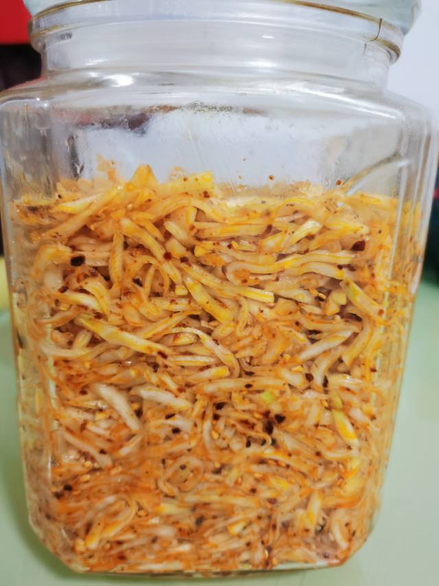 秋冬季的好咸菜！秘制芥菜丝咸菜或苤蓝咸菜