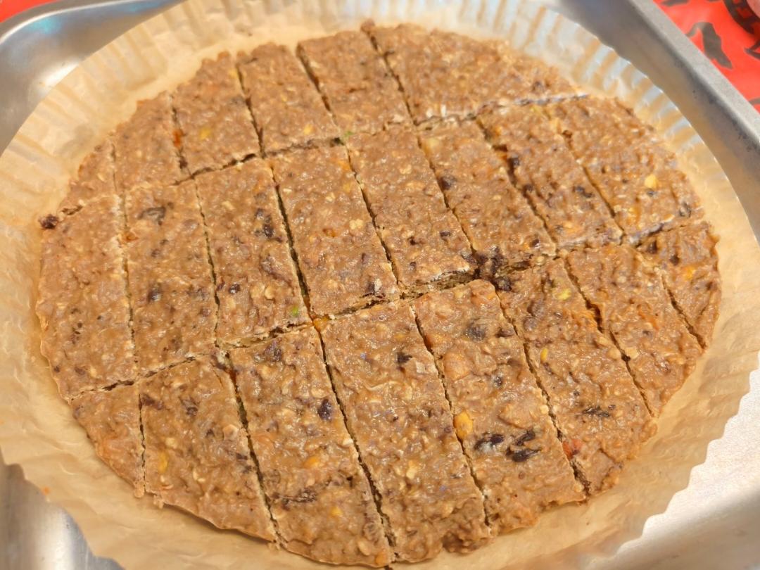 减脂 无糖无油无淀粉高蛋白低脂蛋白燕麦棒口感神似布朗尼