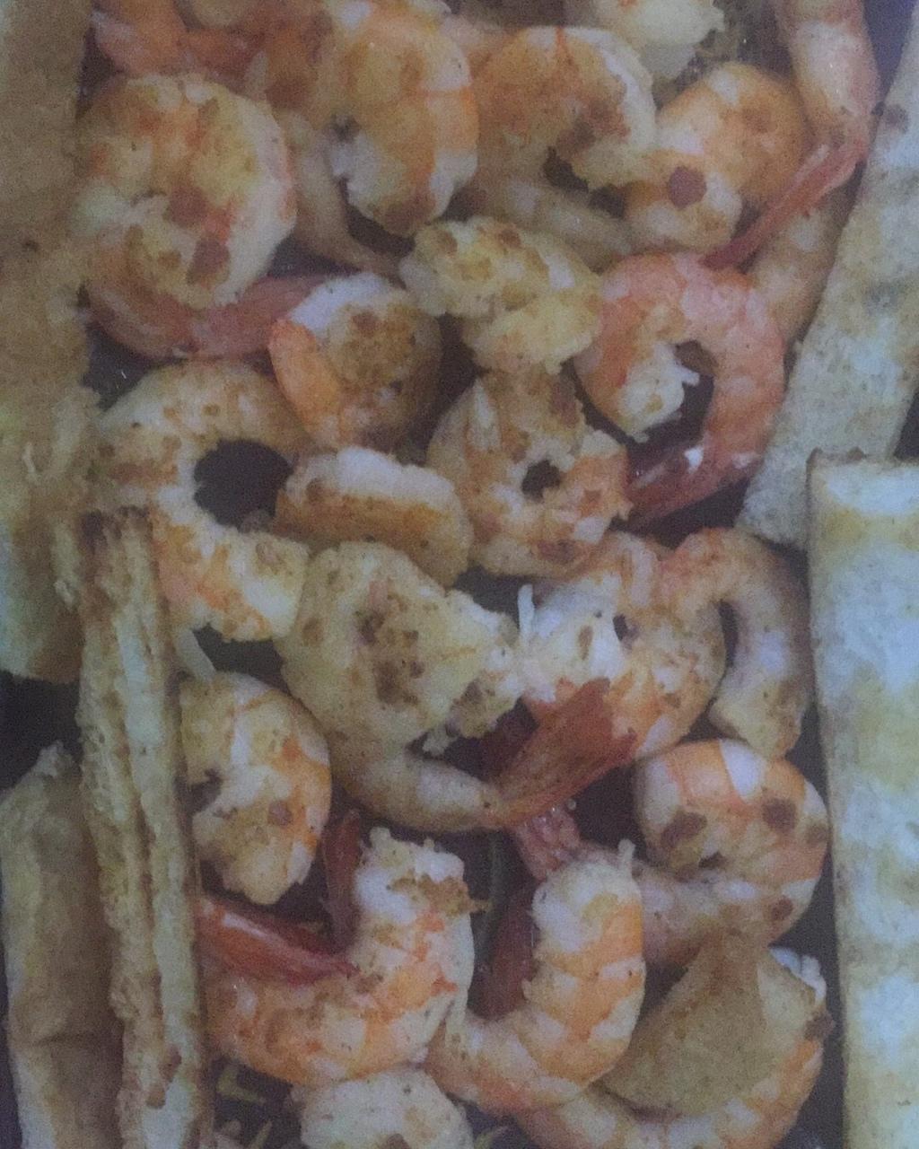 面包虾仁炒蛋