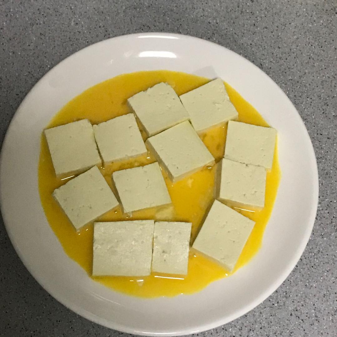 焖煎豆腐