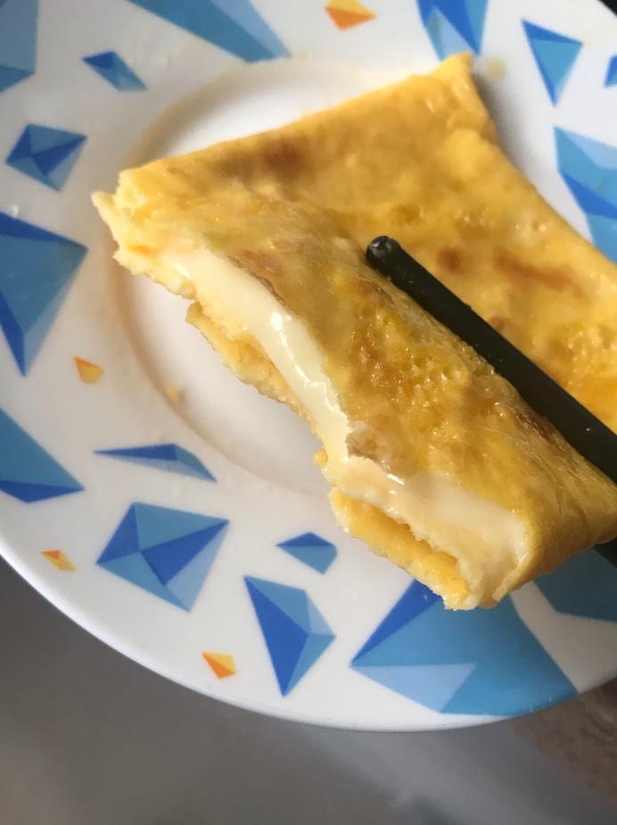 美味爆浆芝士鸡蛋饼