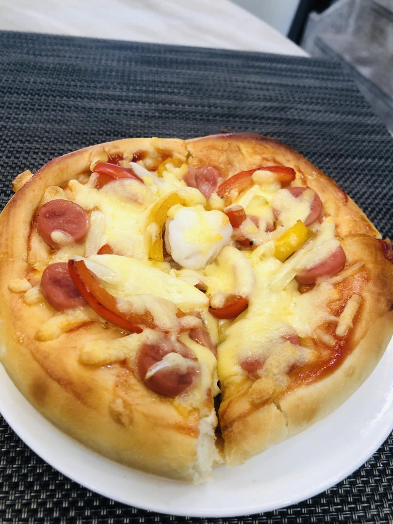 8寸披萨饼皮做法（🉑️厚🉑️薄，🉑️脆🉑️软）4张