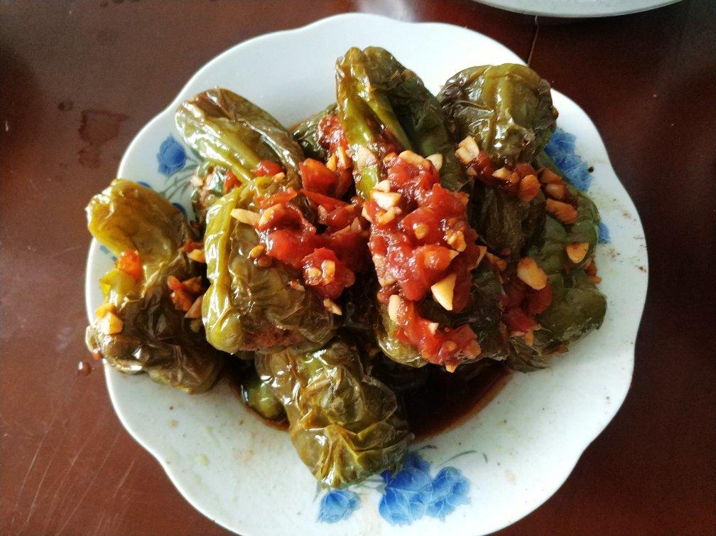 下饭菜肴--青椒酿肉