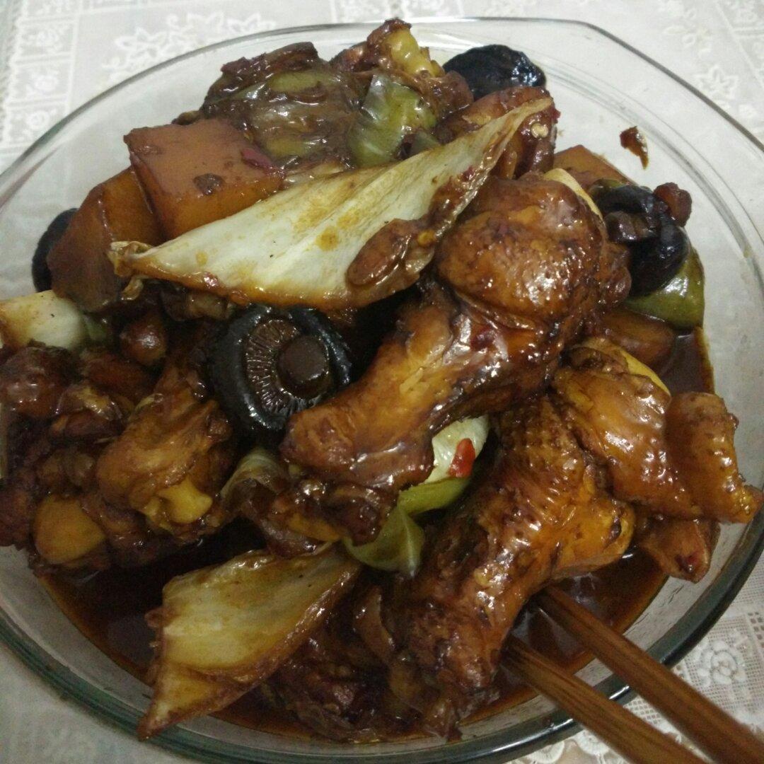 超快手红烧鸡腿