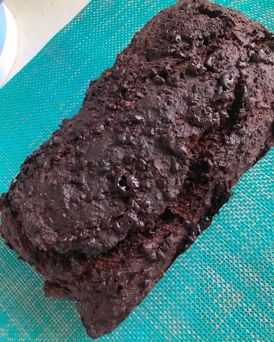 巧克力西葫芦快手面包（健康巧克力“蛋糕”）丨健康·烘焙