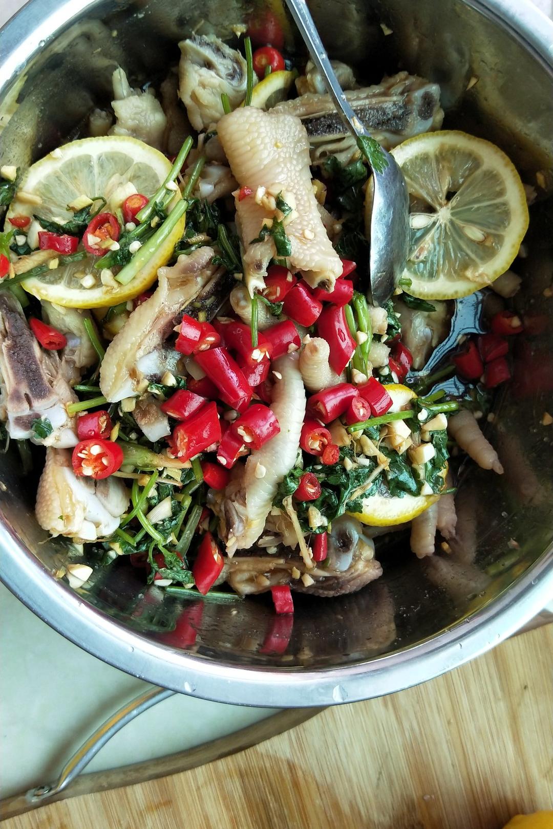 超好吃的🍋酸辣凤爪