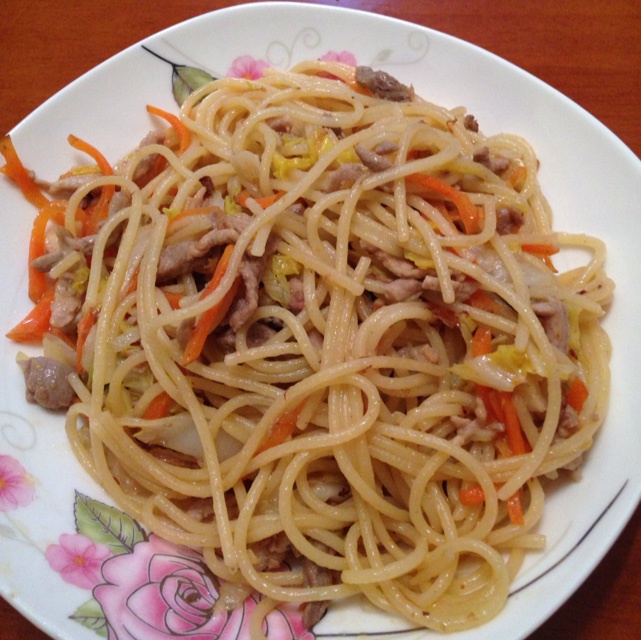中式炒意面