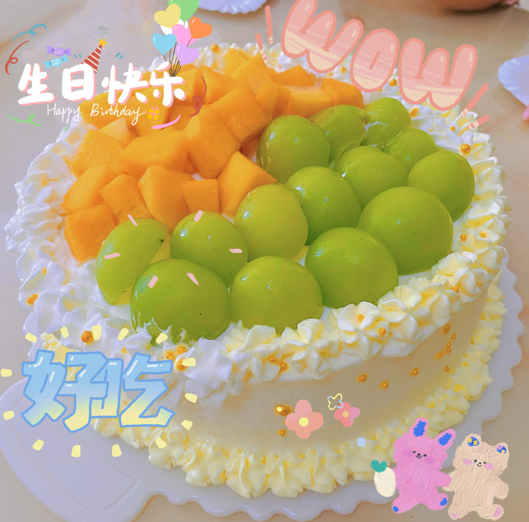 6寸基础戚风（蛋糕胚）