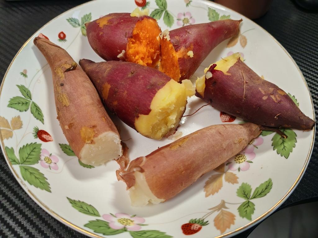 最简单的蒸红薯