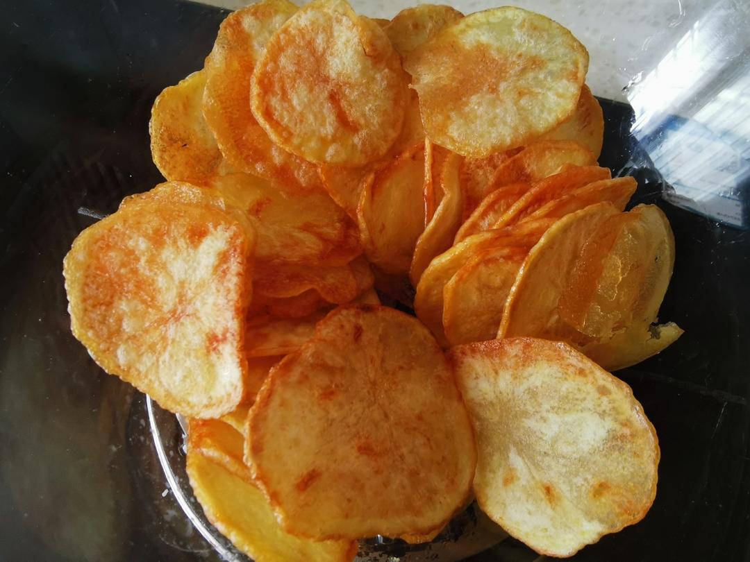 油炸薯片的做法