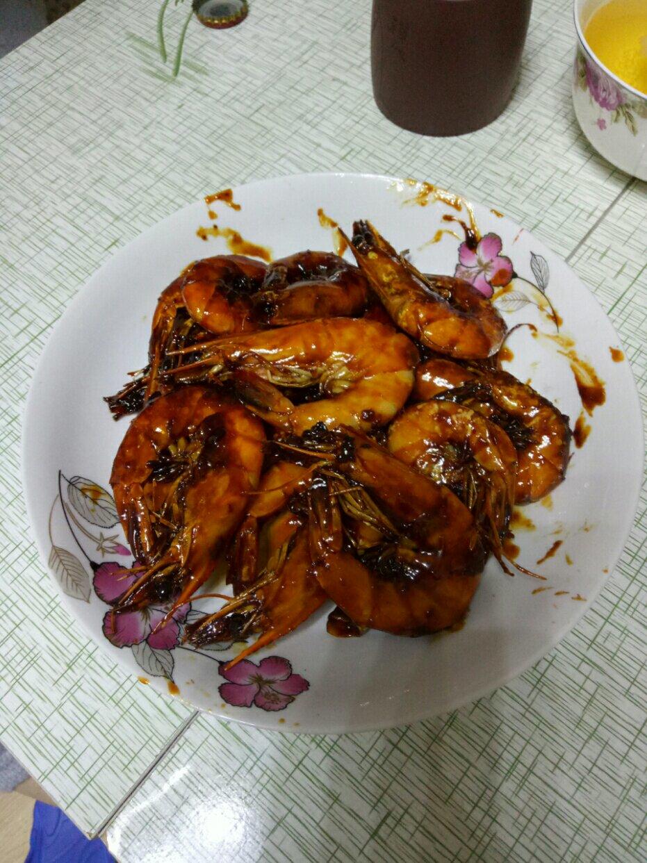 糖靠虾