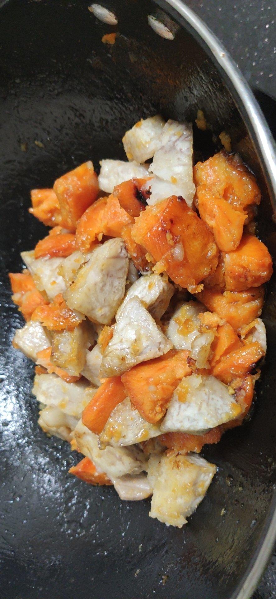 宇宇啦啦啦做的糕烧芋头番薯