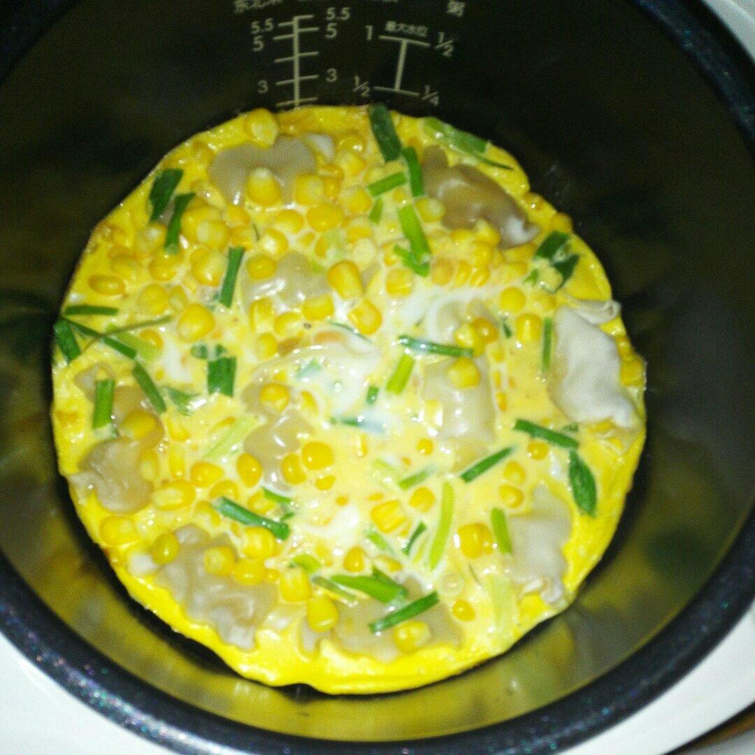电饭煲版煎饺抱蛋