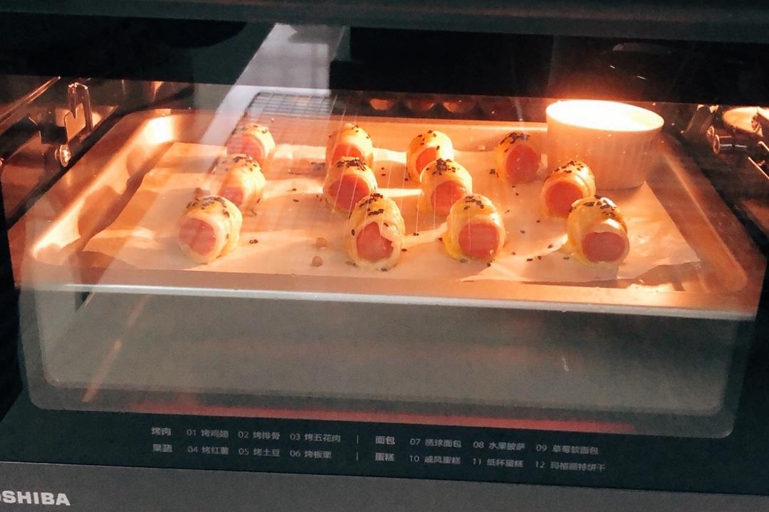 香肠可颂🥐（手抓饼版）