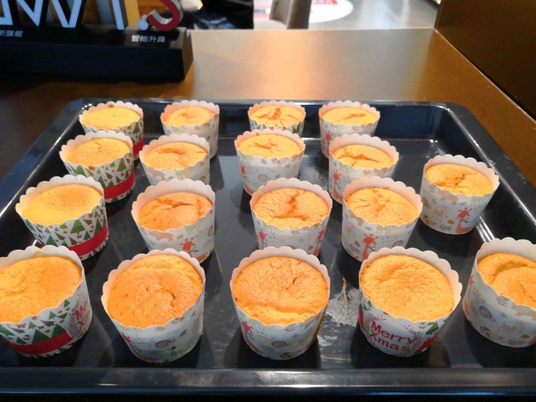不塌不凹的纸杯戚风蛋糕