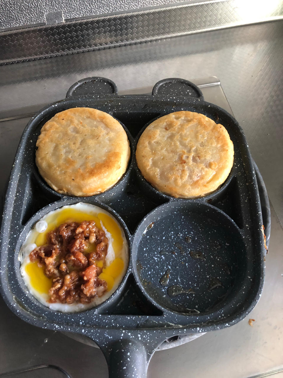 秒杀路边摊的鸡蛋汉堡