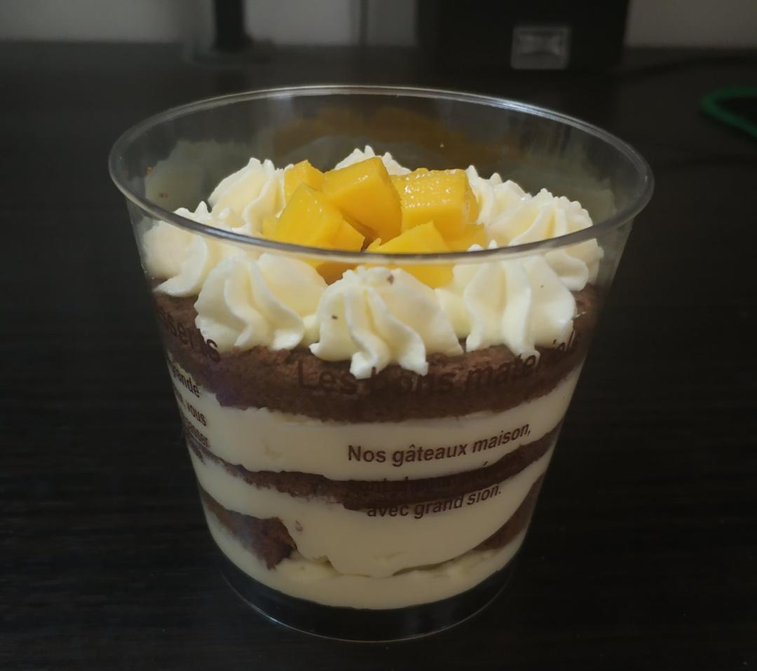 甜蜜的生活呀做的木糠杯版小蛋糕