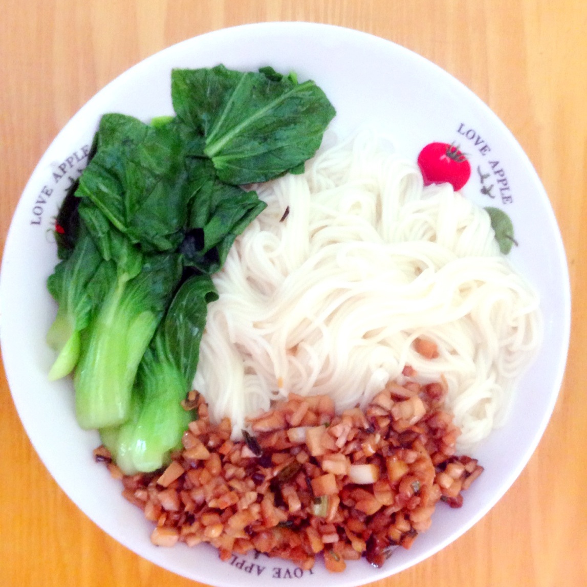青菜香菇面