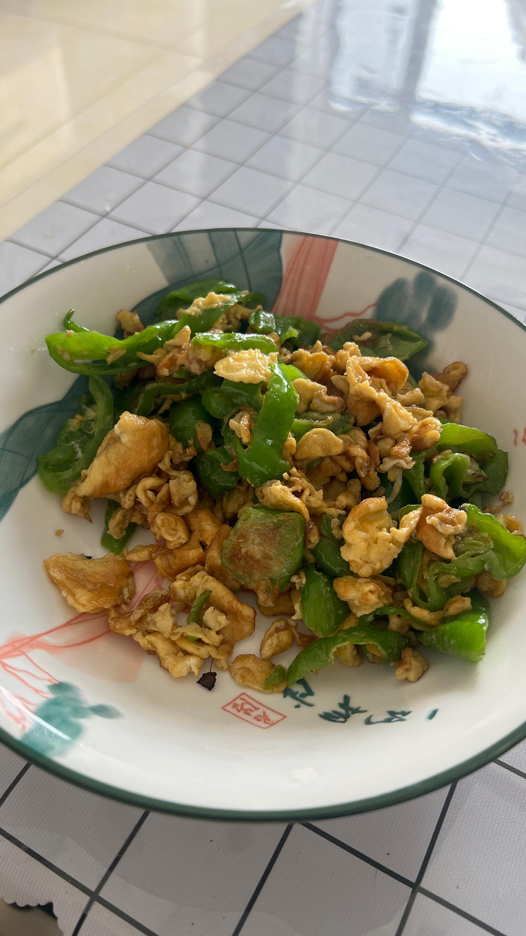 青椒炒蛋