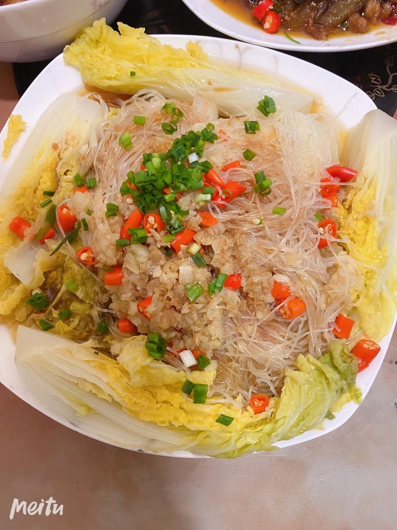 蒜蓉粉丝娃娃菜