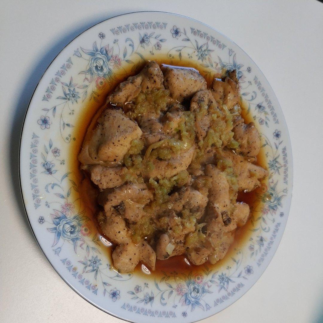 蒜蓉蒸鸡胸（鸡腿）